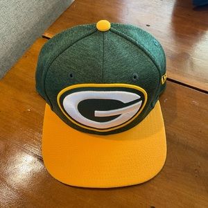 New Era Green Bay Packers Flat Bill Hat